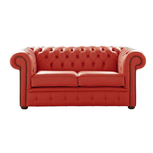 Classic Chesterfield 2 Seater Sofa Shelly Leather HORIZON