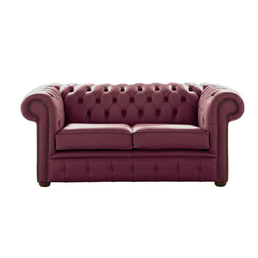 Classic Chesterfield 2 Seater Sofa Shelly Leather PHILLY