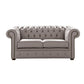 Classic Chesterfield 2 Seater Sofa Shelly Leather ROCKING
