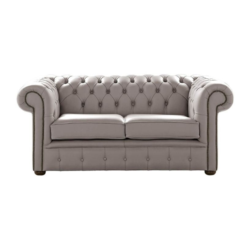 Classic Chesterfield 2 Seater Sofa Shelly Leather ROCKING