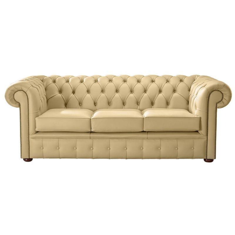 Classic Chesterfield 2 Seater Sofa Shelly Real Leather many colours