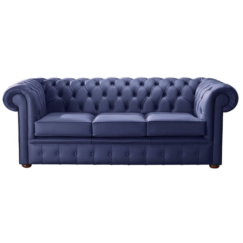 Classic Chesterfield 2 Seater Sofa Shelly Real Leather many colours