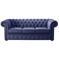 Classic Chesterfield 2 Seater Sofa Shelly Real Leather many colours