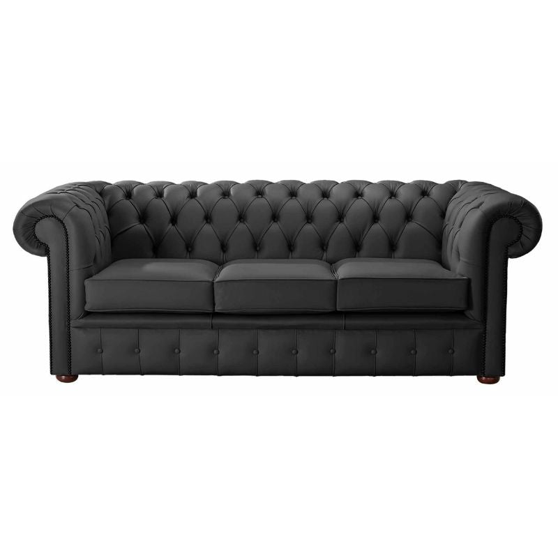 Classic Chesterfield 2 Seater Sofa Shelly Real Leather many colours