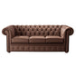 Classic Chesterfield 2 Seater Sofa Shelly Real Leather many colours