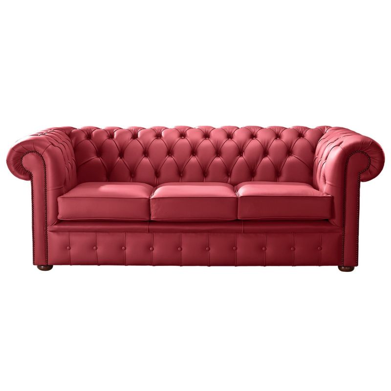 Classic Chesterfield 2 Seater Sofa Shelly Real Leather many colours