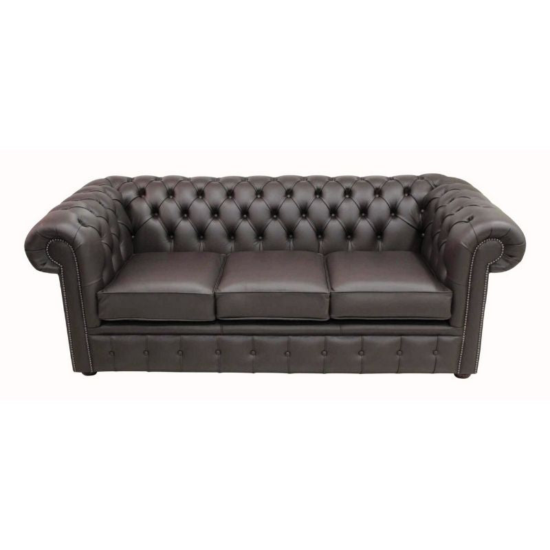 Classic Chesterfield 2 Seater Sofa Shelly Real Leather many colours