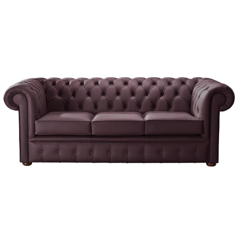 Classic Chesterfield 2 Seater Sofa Shelly Real Leather many colours