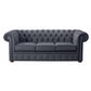 Classic Chesterfield 2 Seater Sofa Shelly Real Leather many colours