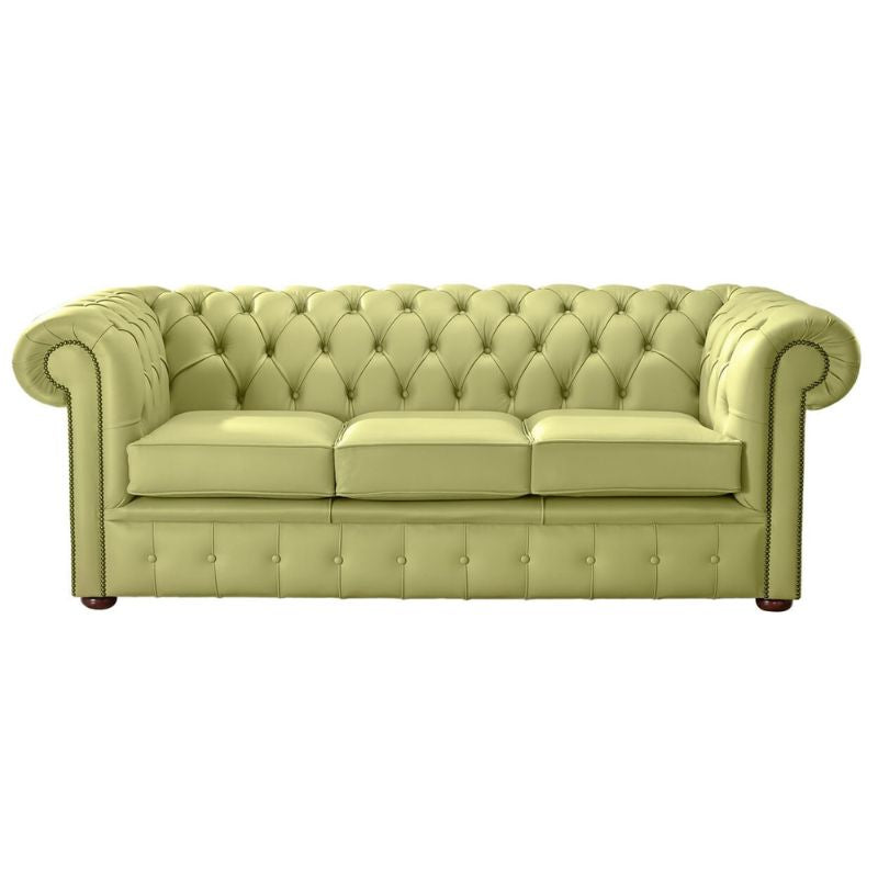 Classic Chesterfield 2 Seater Sofa Shelly Real Leather many colours