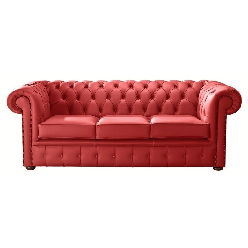 Classic Chesterfield 2 Seater Sofa Shelly Real Leather many colours