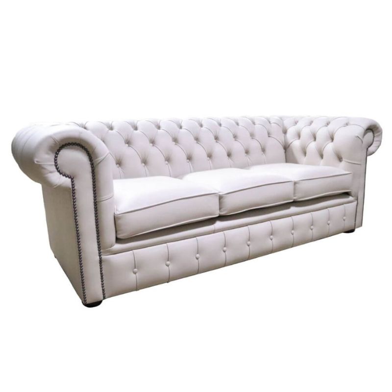 Classic Chesterfield 2 Seater Sofa Shelly Real Leather many colours