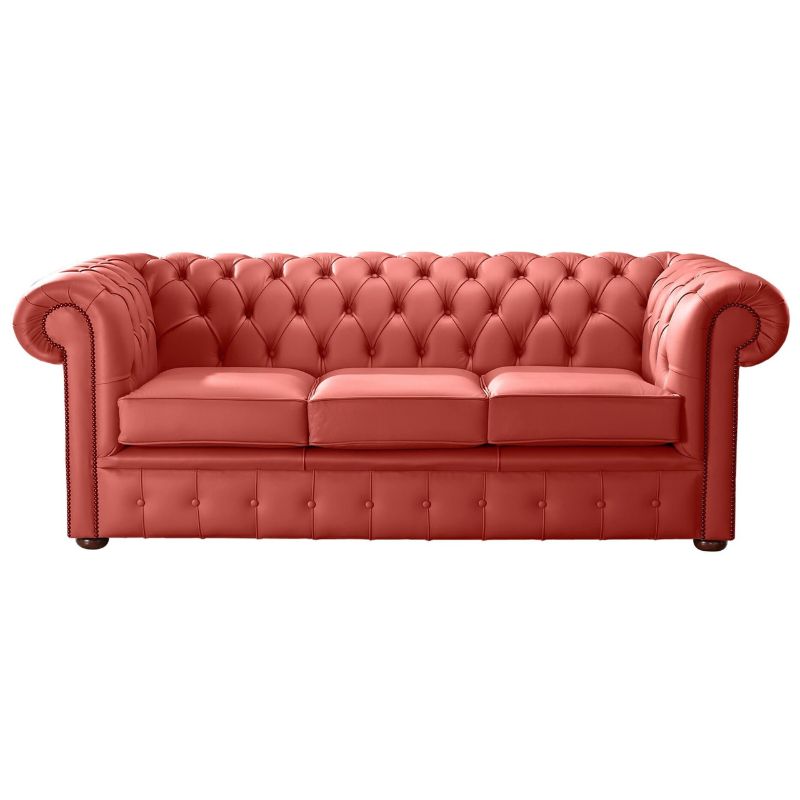 Classic Chesterfield 2 Seater Sofa Shelly Real Leather many colours