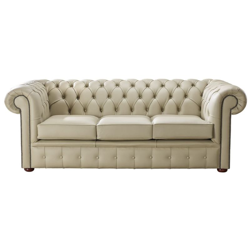 Classic Chesterfield 2 Seater Sofa Shelly Real Leather many colours