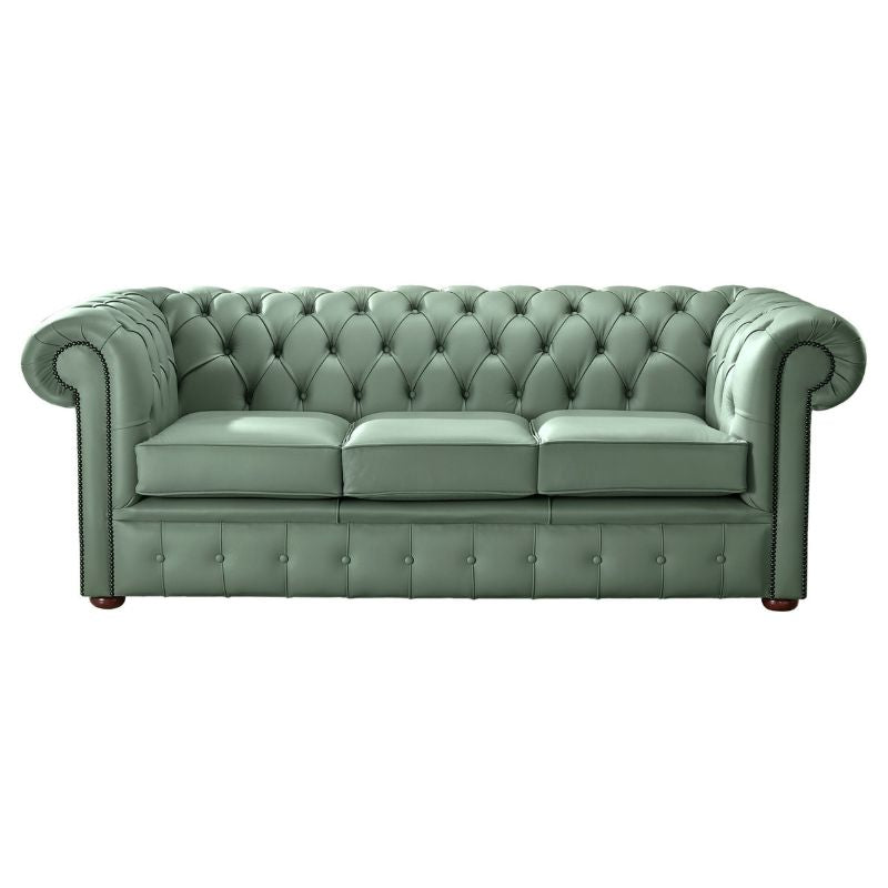 Classic Chesterfield 2 Seater Sofa Shelly Real Leather many colours