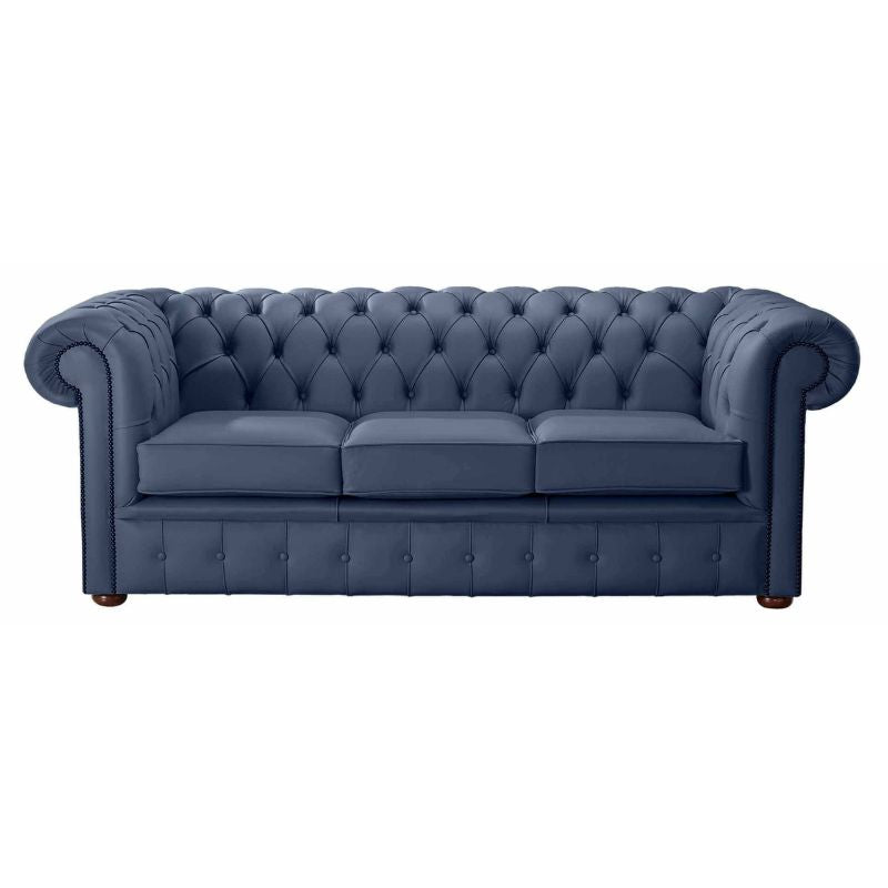 Classic Chesterfield 2 Seater Sofa Shelly Real Leather many colours