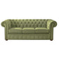 Classic Chesterfield 2 Seater Sofa Shelly Real Leather many colours