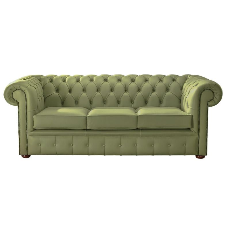 Classic Chesterfield 2 Seater Sofa Shelly Real Leather many colours