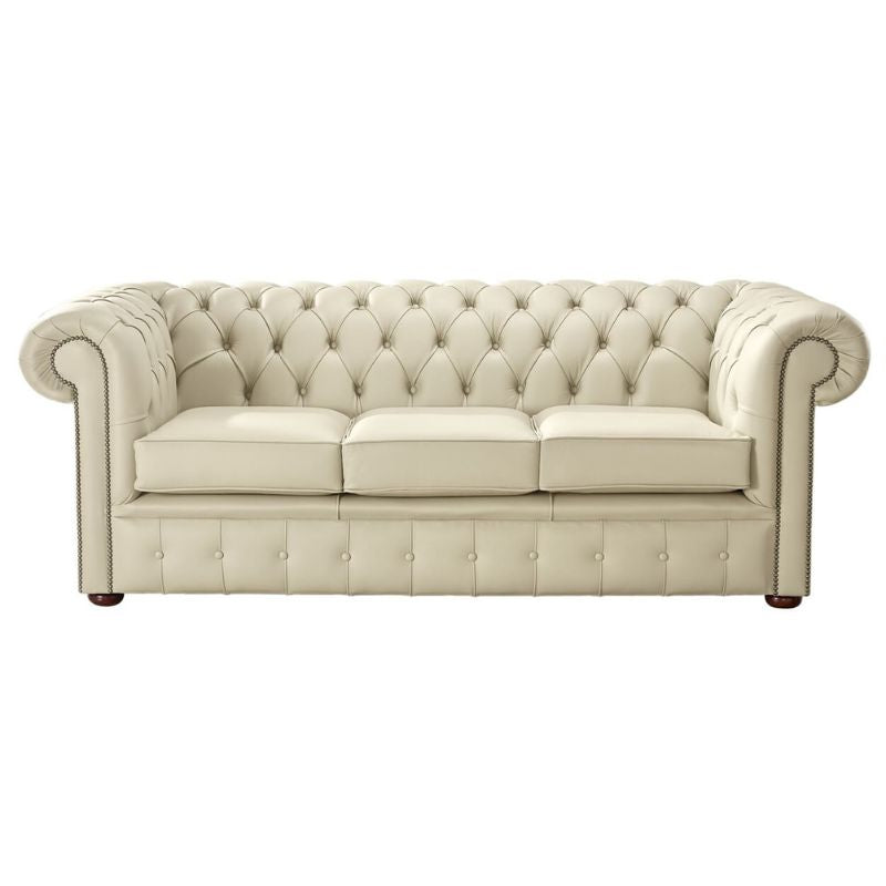 Classic Chesterfield 2 Seater Sofa Shelly Real Leather many colours