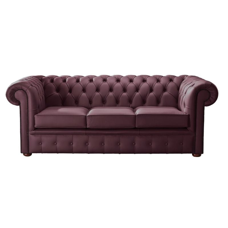 Classic Chesterfield 2 Seater Sofa Shelly Real Leather many colours