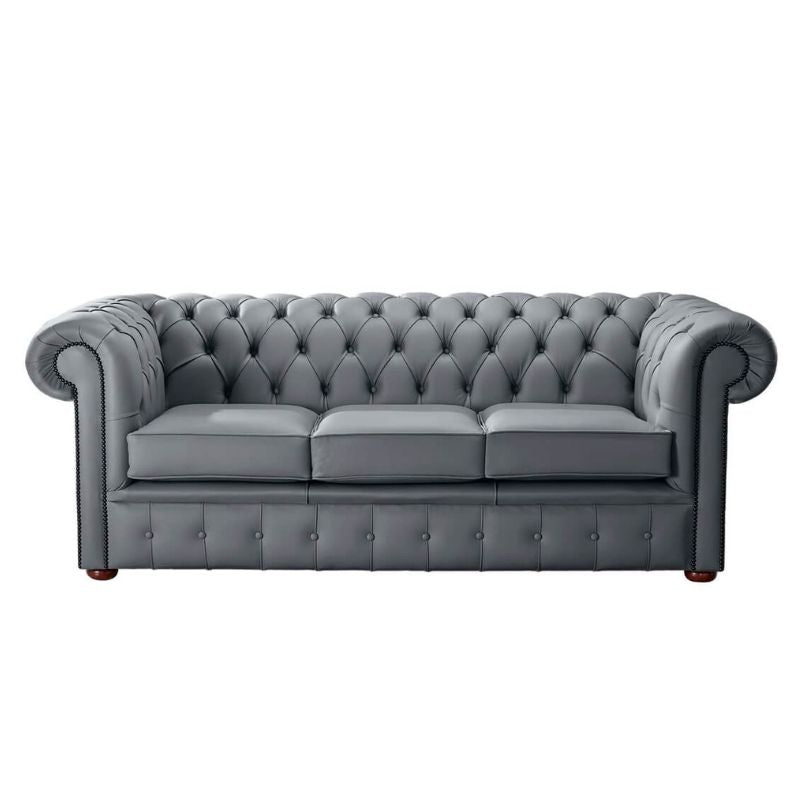 Classic Chesterfield 2 Seater Sofa Shelly Real Leather many colours