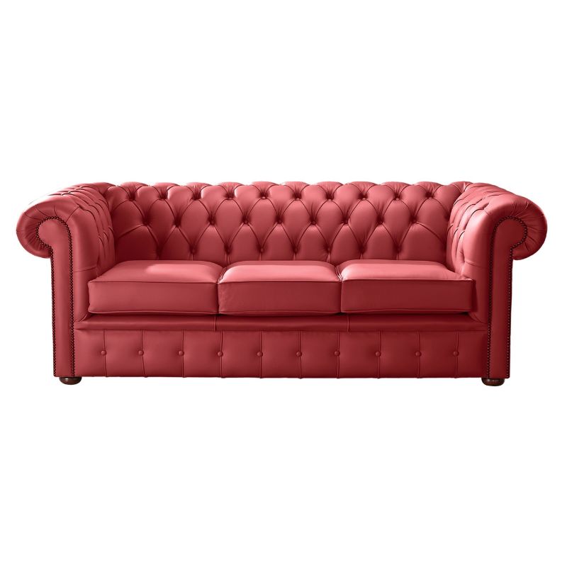 Classic Chesterfield 2 Seater Sofa Shelly Real Leather many colours