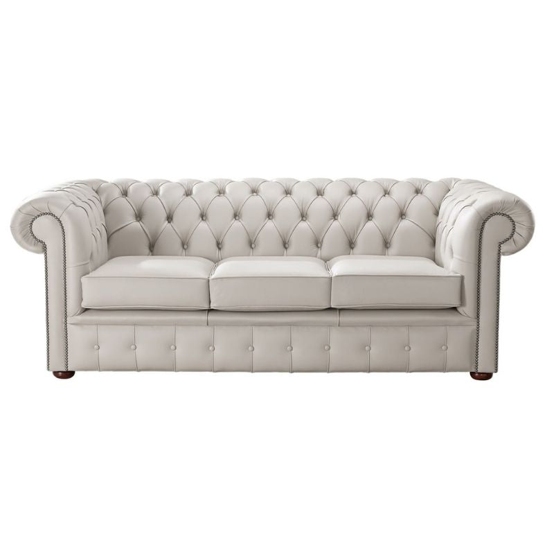 Classic Chesterfield 2 Seater Sofa Shelly Real Leather many colours