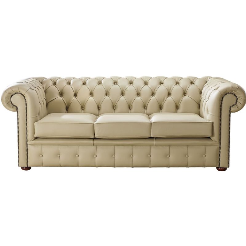 Classic Chesterfield 2 Seater Sofa Shelly Real Leather many colours