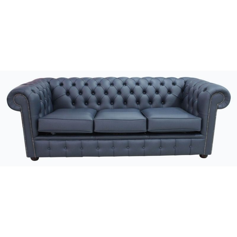 Classic Chesterfield 2 Seater Sofa Shelly Real Leather many colours