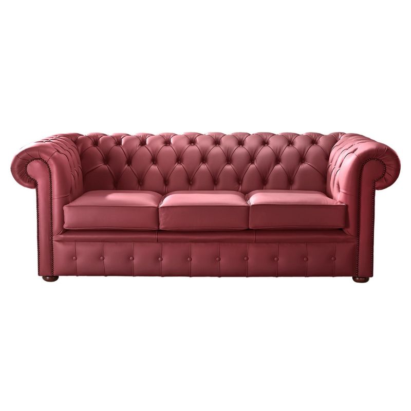 Classic Chesterfield 2 Seater Sofa Shelly Real Leather many colours