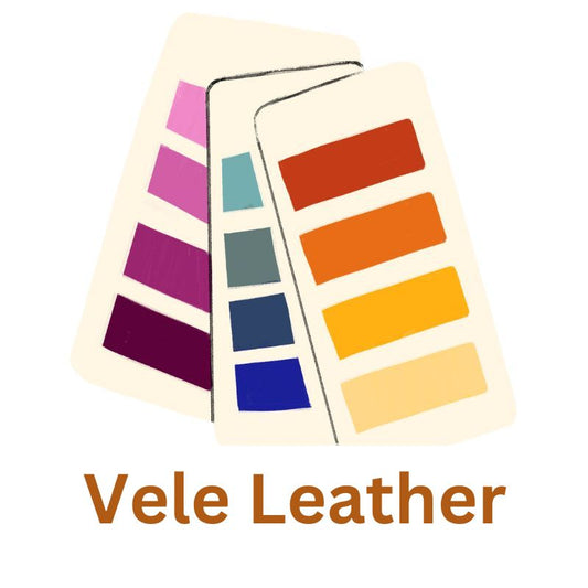 VELE Leather FREE Colour Swatches 52 colours